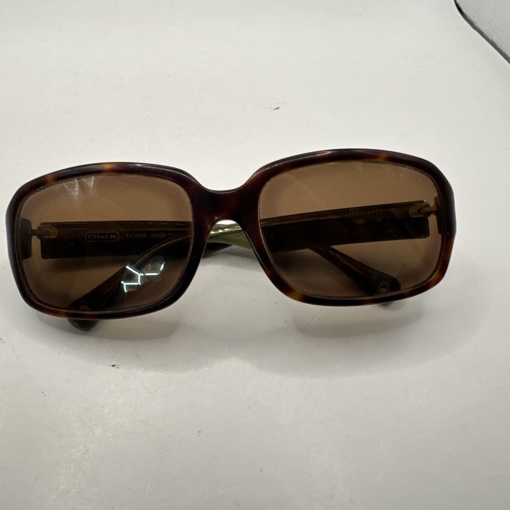 Coach Tatiana S850 Eyeglasses Tortoise 125 FRAMES ONLY
